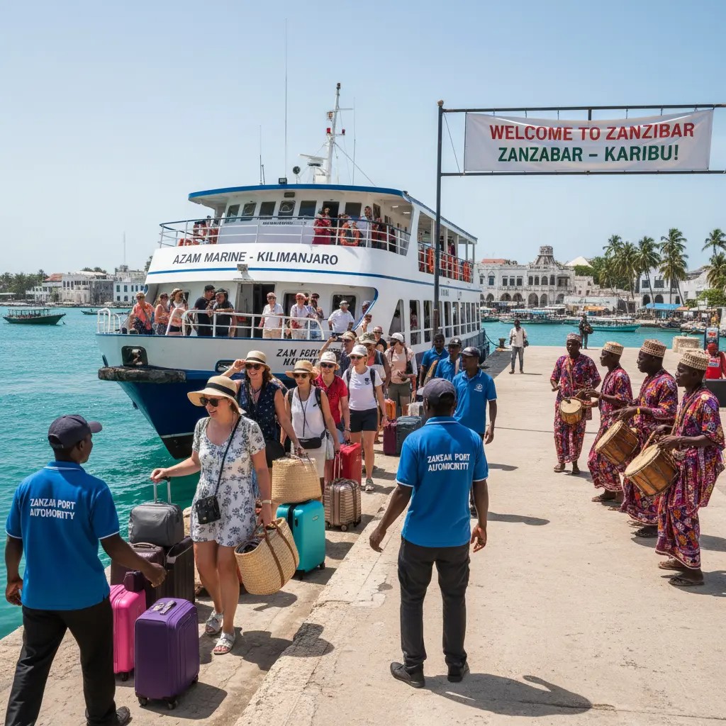 Arrival Zanzibar